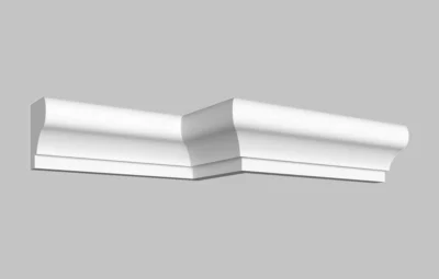 Гладкий отливной карниз SM-02, 20Нх16мм