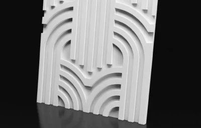 3D панель гипсовая Элизиум, 600х600х25мм