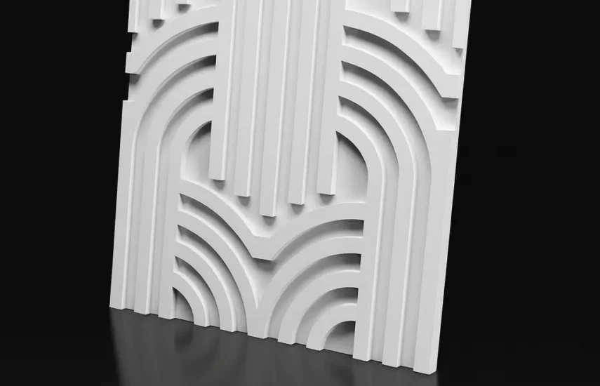 3D панель гипсовая Элизиум, 600х600х25мм