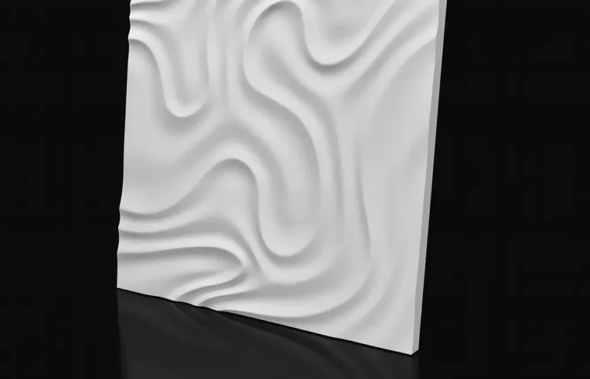3D-панель гипсовая Туман, 600х600х25мм
