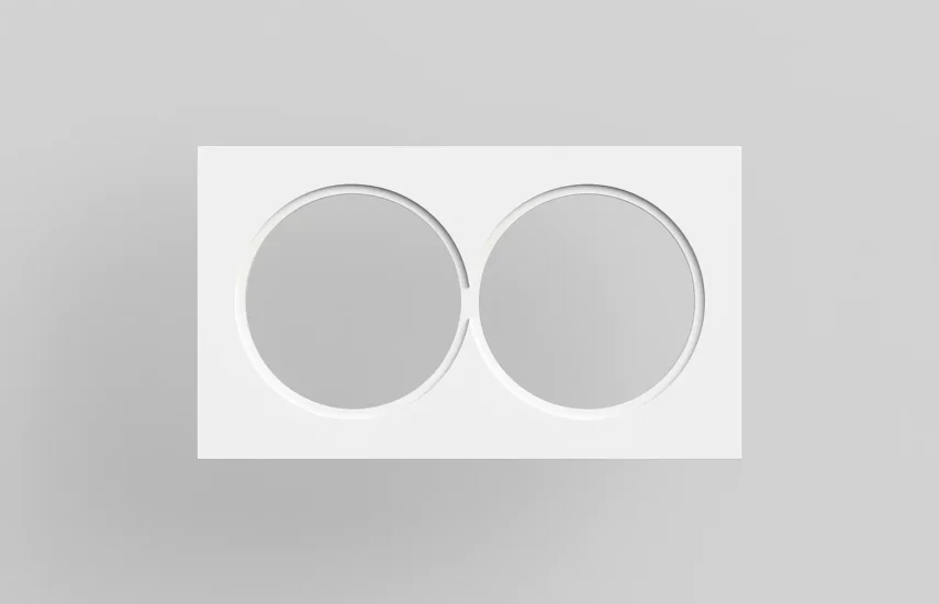 Подрозетник гипсовый 002