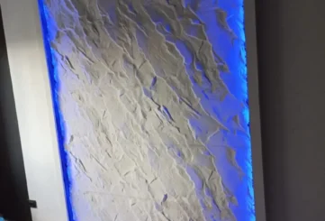 3D панель гипсовая Скала Карельская